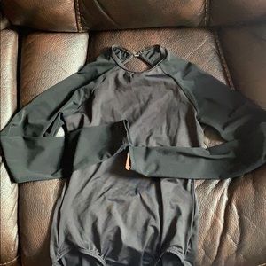 Long sleeve black Leotard